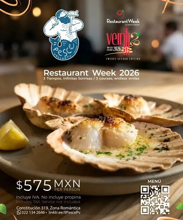 Restaurant Week Three-Course Meal for $575 MXN