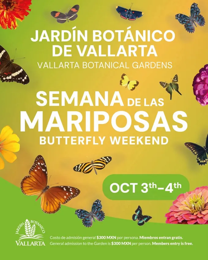 Butterfly Weekend at Vallarta Botanical Gardens