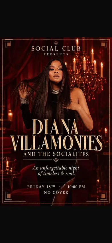 Diana Villamontes and the Socialites