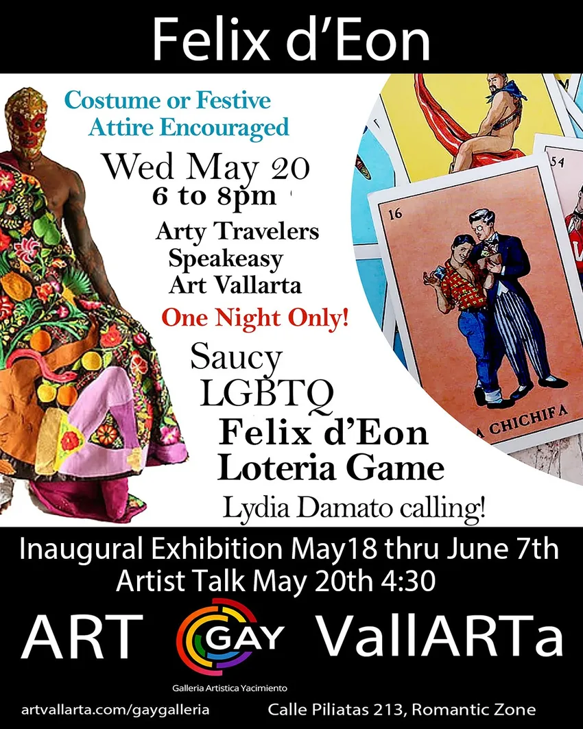 LGBTQ Felix d'Eon Loteria Game