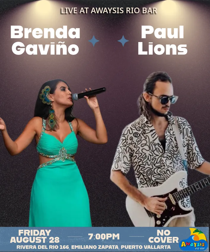 Live Music: Brenda Gaviño and Paul Lions