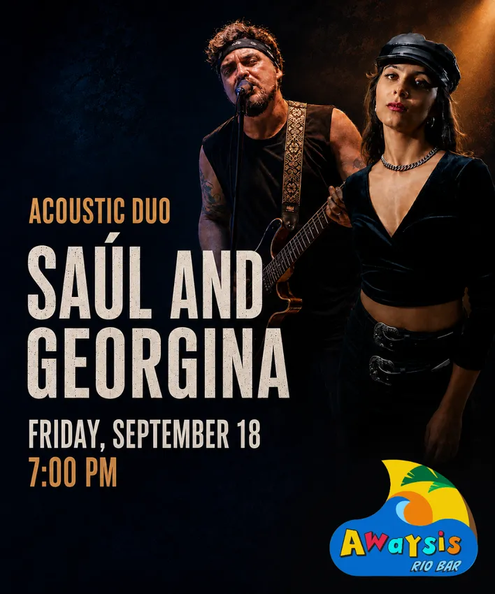 Live Music: Saúl and Georgina - Acoustic Duo
