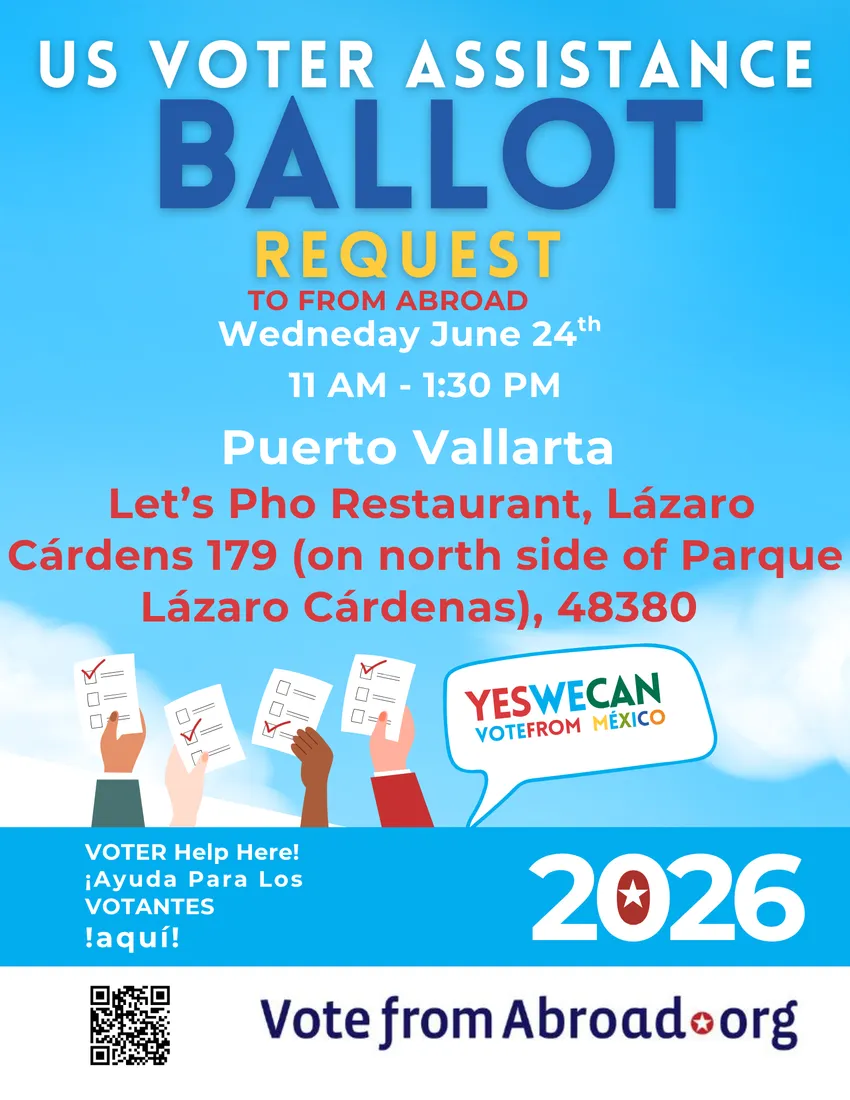 U.S. Citizens' Voter Assistance - Vote From Abroad