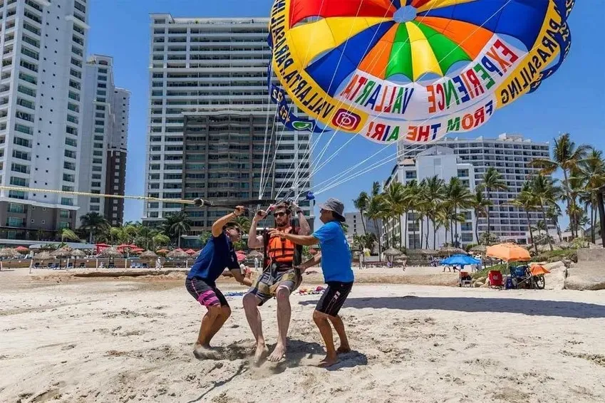 parasailing