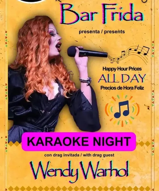 Karaoke Night with Drag Guest Wendy Warhol
