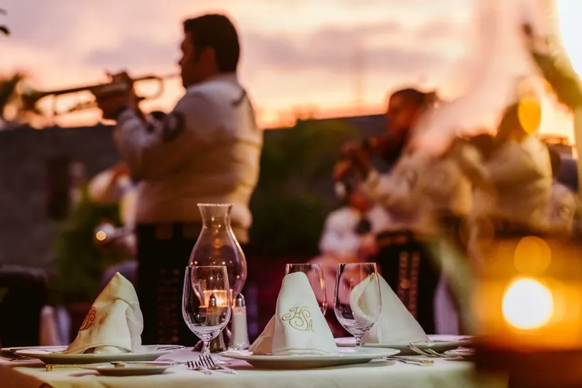 Mariachi Performance and Spectacular Dinner with Scenic Views