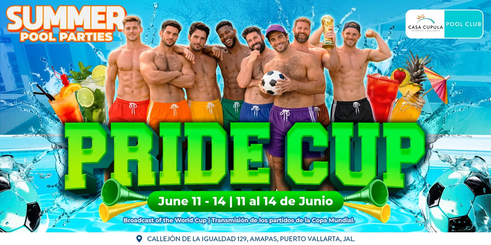 Pride Cup - Summer Pool Parties