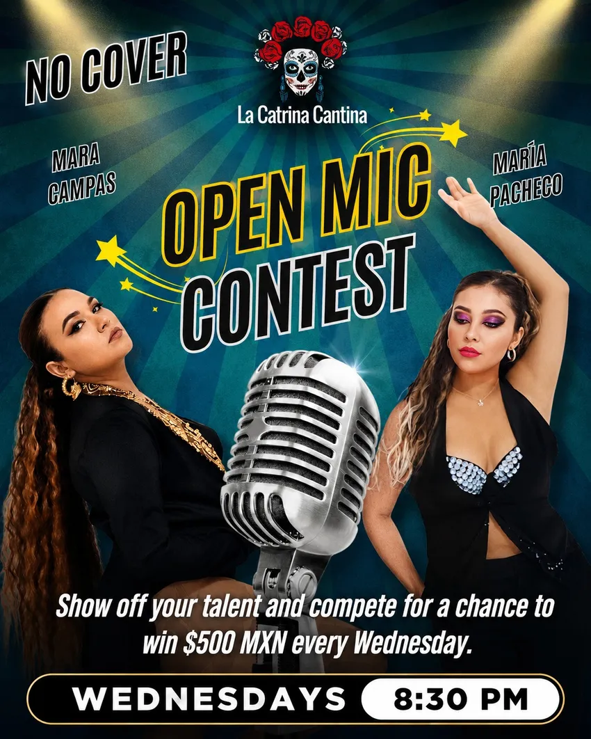 Open Mic Contest La Catrina Cantina