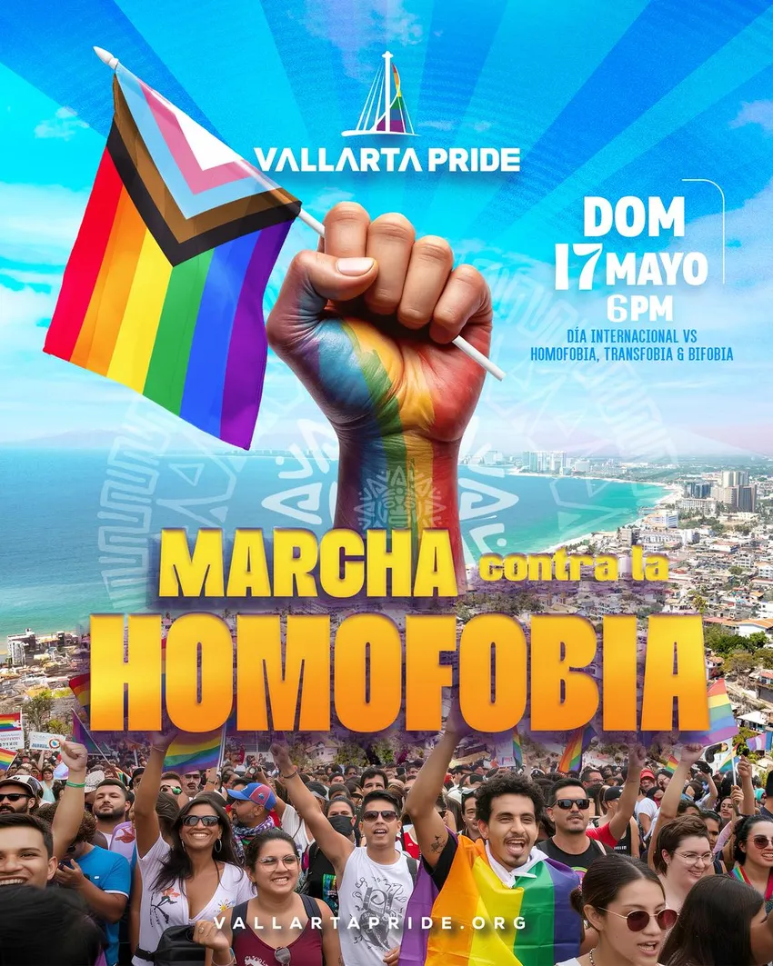 Vallarta Pride: 🏳️‍🌈 March Against Homophobia