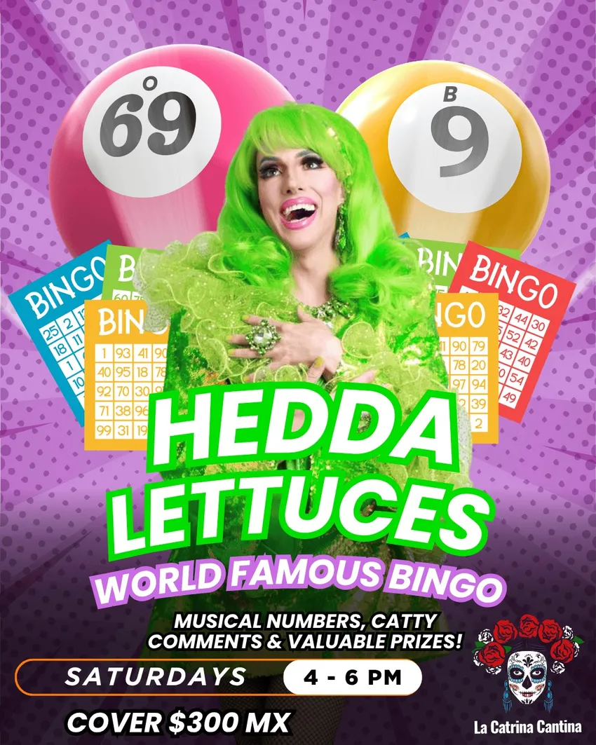 Hedda Lettuce’s World Famous Bingo!