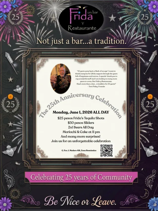 Bar Frida 25th Anniversary Celebration
