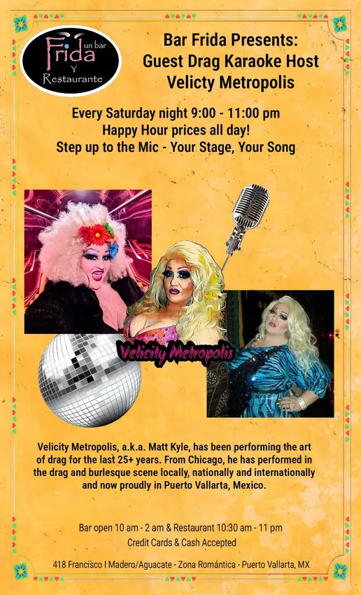 Drag Karaoke with Velicity Metropolis
