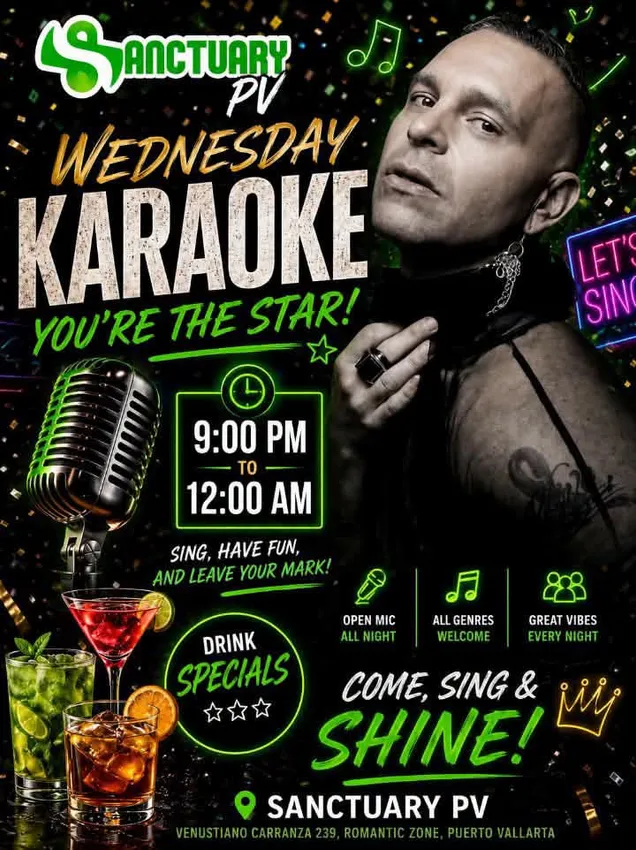 Karaoke with Nick Rogers