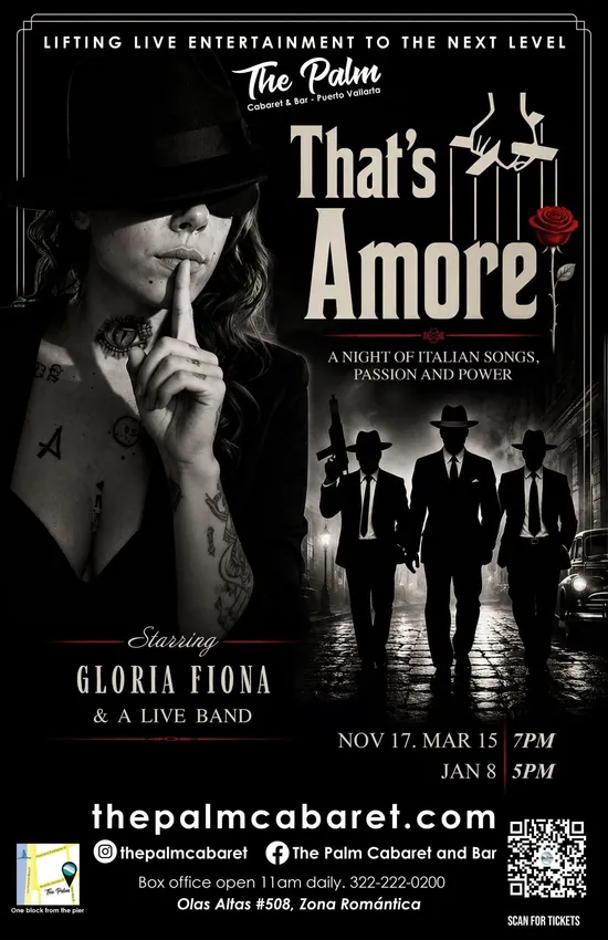 That’s Amore – Starring Gloria Fiona & Live Band