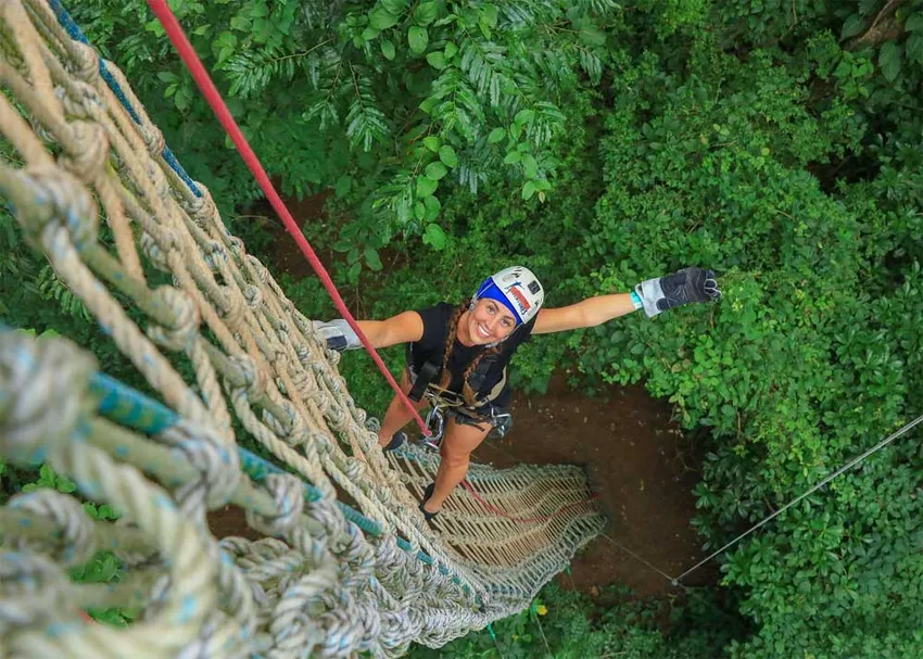 Combo UTV, Rappelling and Rainforest Zipline Adventure photo 3