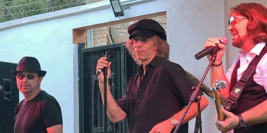Bussing It to the BeeGees and Open Mic