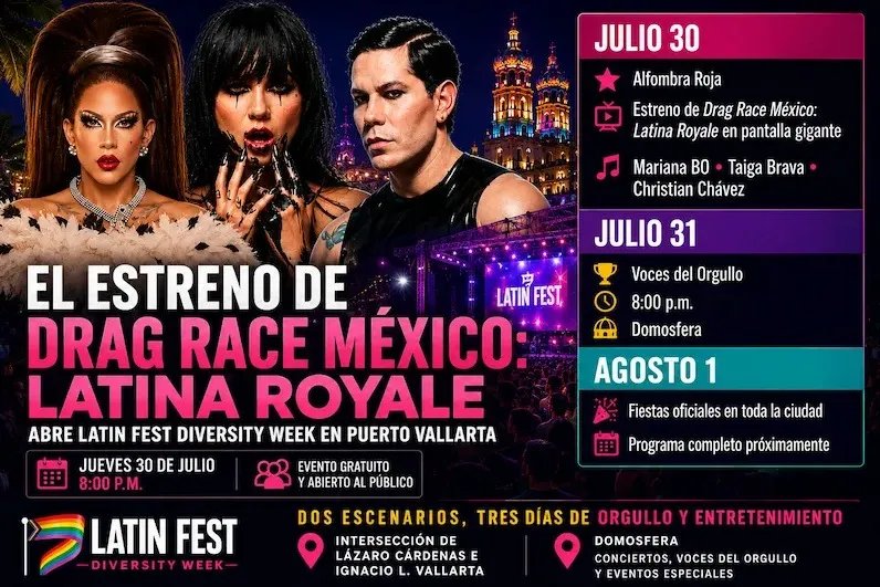 Latina Royale Premiere to Headline Vallarta’s Latin Fest Diversity Week