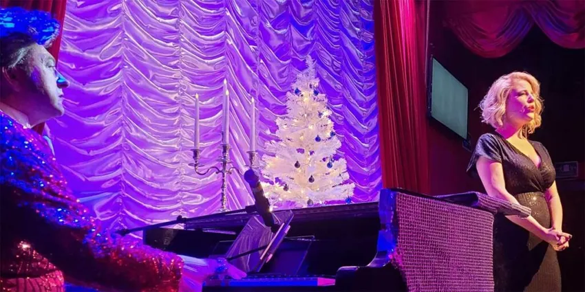 Liberace Christmas and Games in Puerto Vallarta