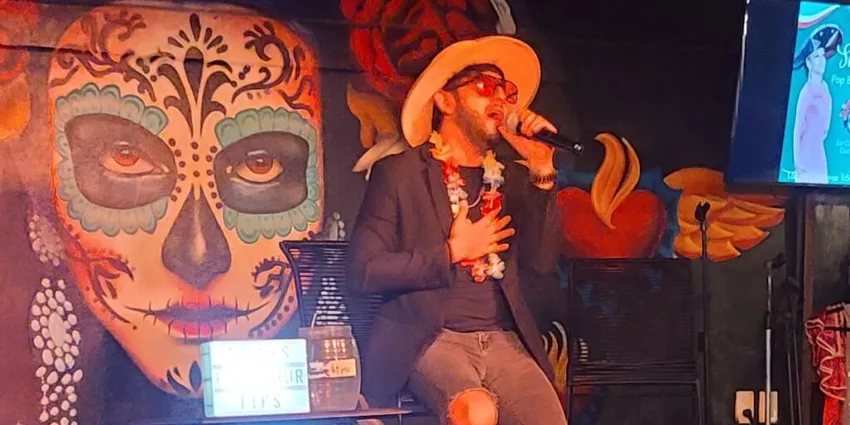 Luis Villanueva at La Catrina Cantina
