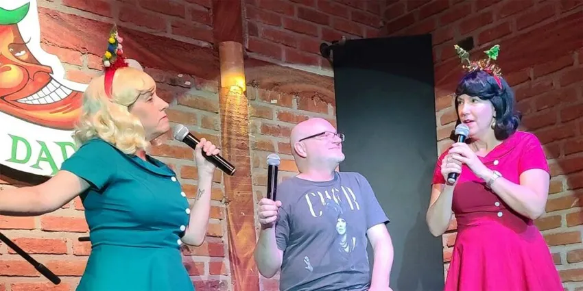 Open Mic With ‘Cleavage’ at Nacho Daddy