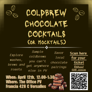 Coffee, Chocolate, Cocktails (or mocktail)