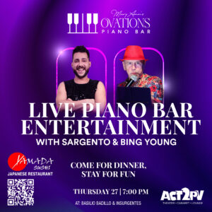 Live Entertainment: Sargento and Bing Young