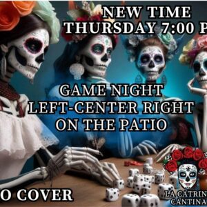 Game Night on the Patio: Left-Center-Right