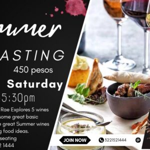 Summer Wine Tasting, Pairing
