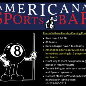 Monday Evening Pool League