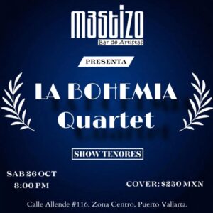 La Bohemia Quartet: Show Tenores