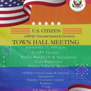 LGBTQI+ Town Hall Meeting for U.S. Citizens