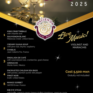Live Music and New Year’s Eve Dinner