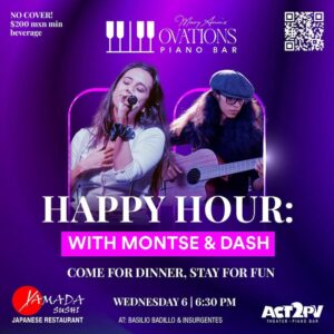 Happy Hour with Montse and Dash