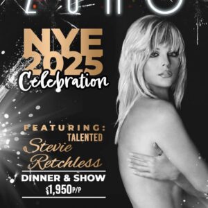 NYE 2025 Celebration (Dinner and Show w/Stevie Retchless)