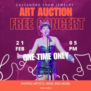 Art Auction and Concert for Enel Ram (CANCELLED)