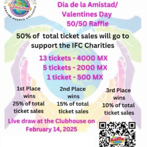 Valentine’s Day 50/50 Raffle Drawing