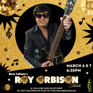 Roy Orbison Tribute Dinner and Show