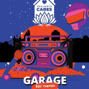 80s Themed Garage Sale for Vallarta Cares