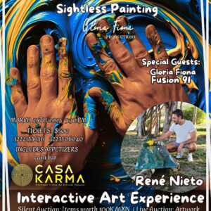 SoulCanvas Sightless Painting Fundraiser