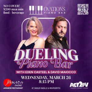 Dueling Piano Bar! David Maiocco & Eden Casteel
