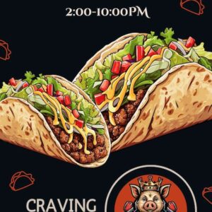 Taco Tuesday (Free Tequila with Each Taco Plate)