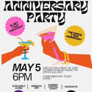 Anniversary Party (Mariachi, DJ, Giveaways, and More!)