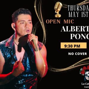 Open Mic With Alberto Ponce