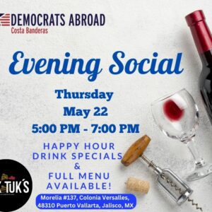 Democrats Abroad Costa Banderas Evening Social